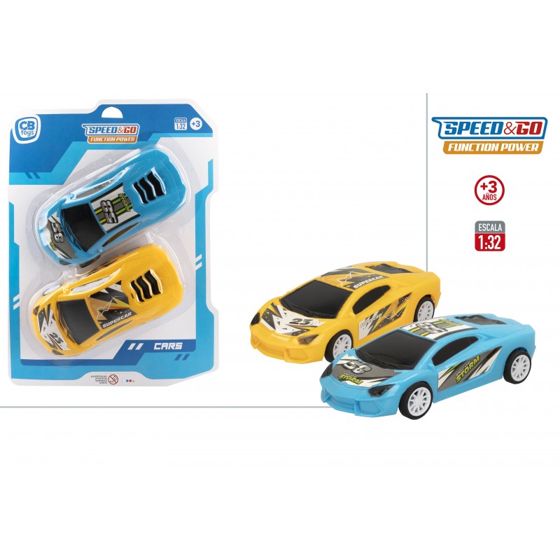 Pacote com 2 carros