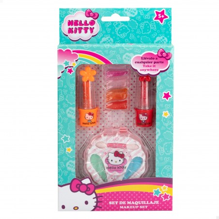 Conjunto de maquiagem hello kitty