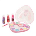 Conjunto de maquiagem princesas disney coração