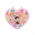 Conjunto de maquiagem princesas disney coração