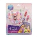 Conjunto de maquiagem princesas disney coração