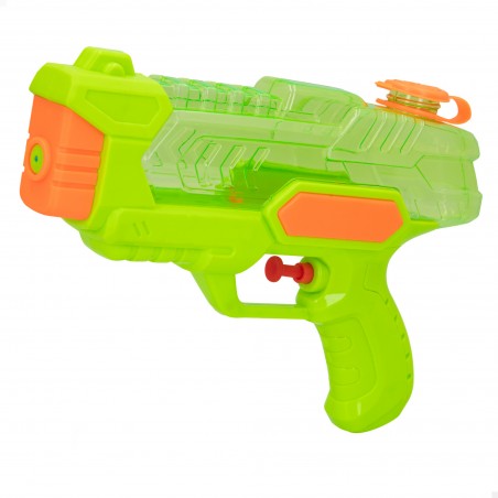 Pistola de água transparente de 300 ml.