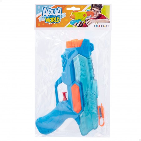 Pistola de água transparente de 300 ml.