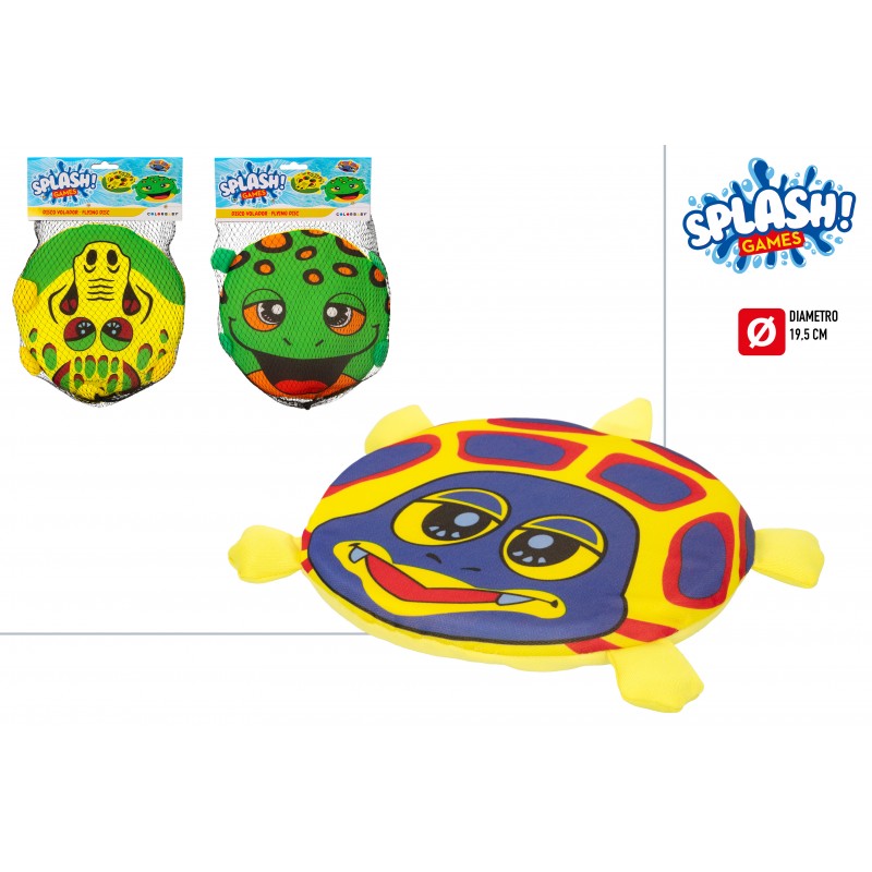 Disco voador de tecido com design de animais