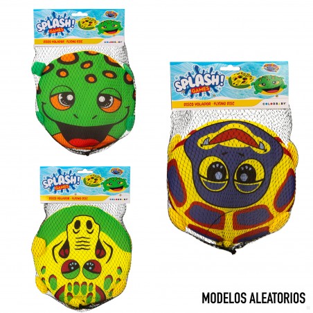 Disco voador de tecido com design de animais