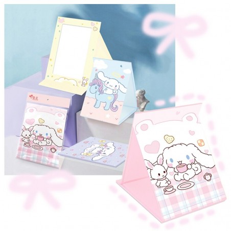 Espelho dobrável kawaii