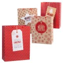 Bolsas para Natal com frases natalinas