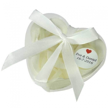 Jabones con forma de rosa boda personalizado