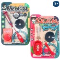 Conjunto de médico para crianças com acessórios para brincar