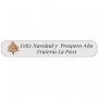 Adesivos personalizados de felicitações