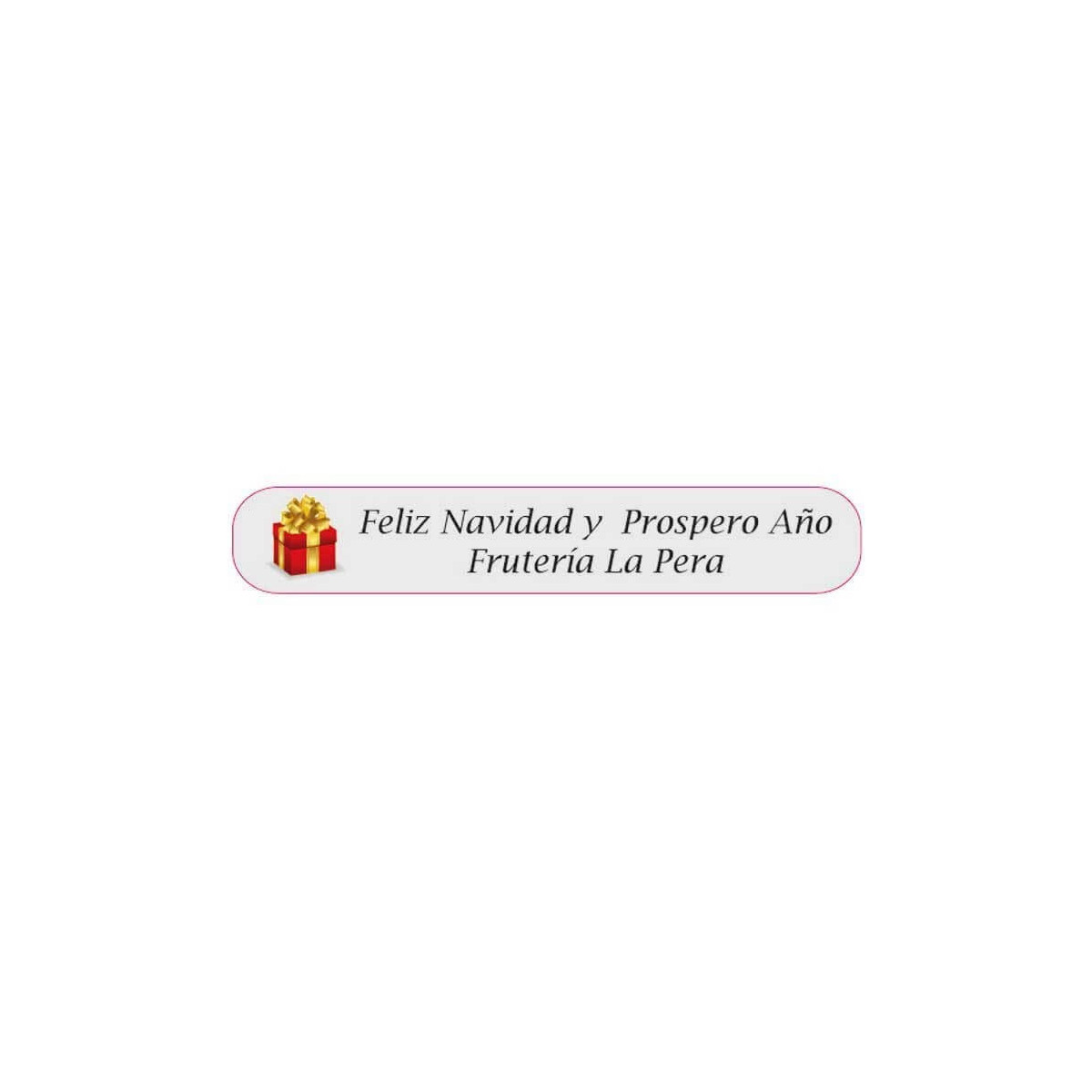 Etiquetas personalizáveis