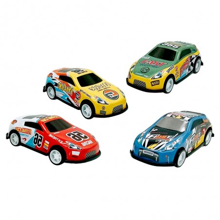 Carro de brinquedo de corrida de metal