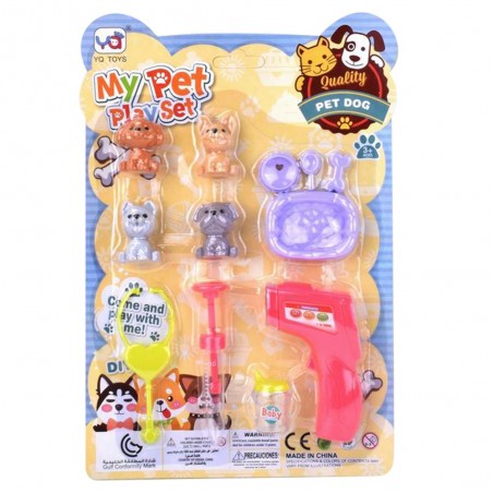 Kit veterinário brinquedo em blister