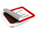Mini Nocilla para casamentos com adesivos personalizados