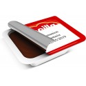 Adesivo de Nutella personalizado com nome e data para a comunhão de uma menina