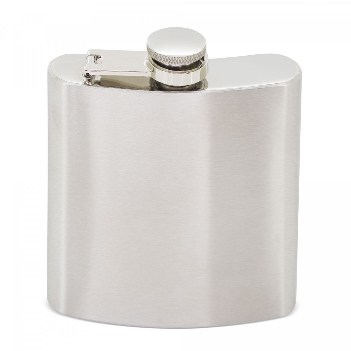 Flask de licor metalizada em aço inoxidável
