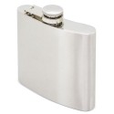 Flask de licor metalizada em aço inoxidável