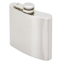 Flask de metal com copos