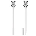 Caneta com boneco 3D em forma de urso panda