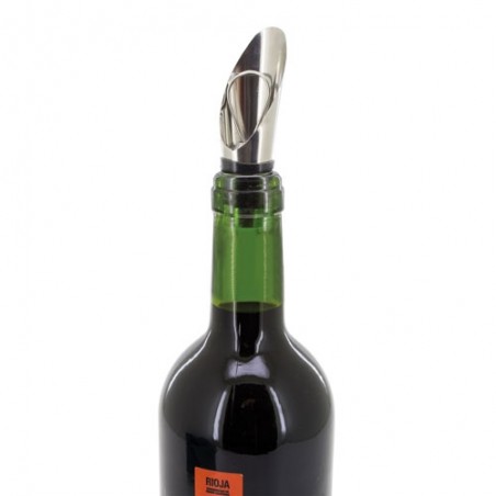 Conjunto de vinho para presente com anel antigotejo, rolha, saca-rolhas e dosificador