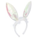 Tiara com orelhas de coelho