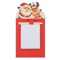 bloco de notas com ímã com design de Natal