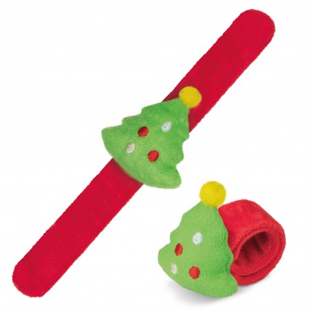 Pulseira de Natal enrolável em forma de árvore de Natal
