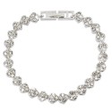 Pulseira de joias com cristais