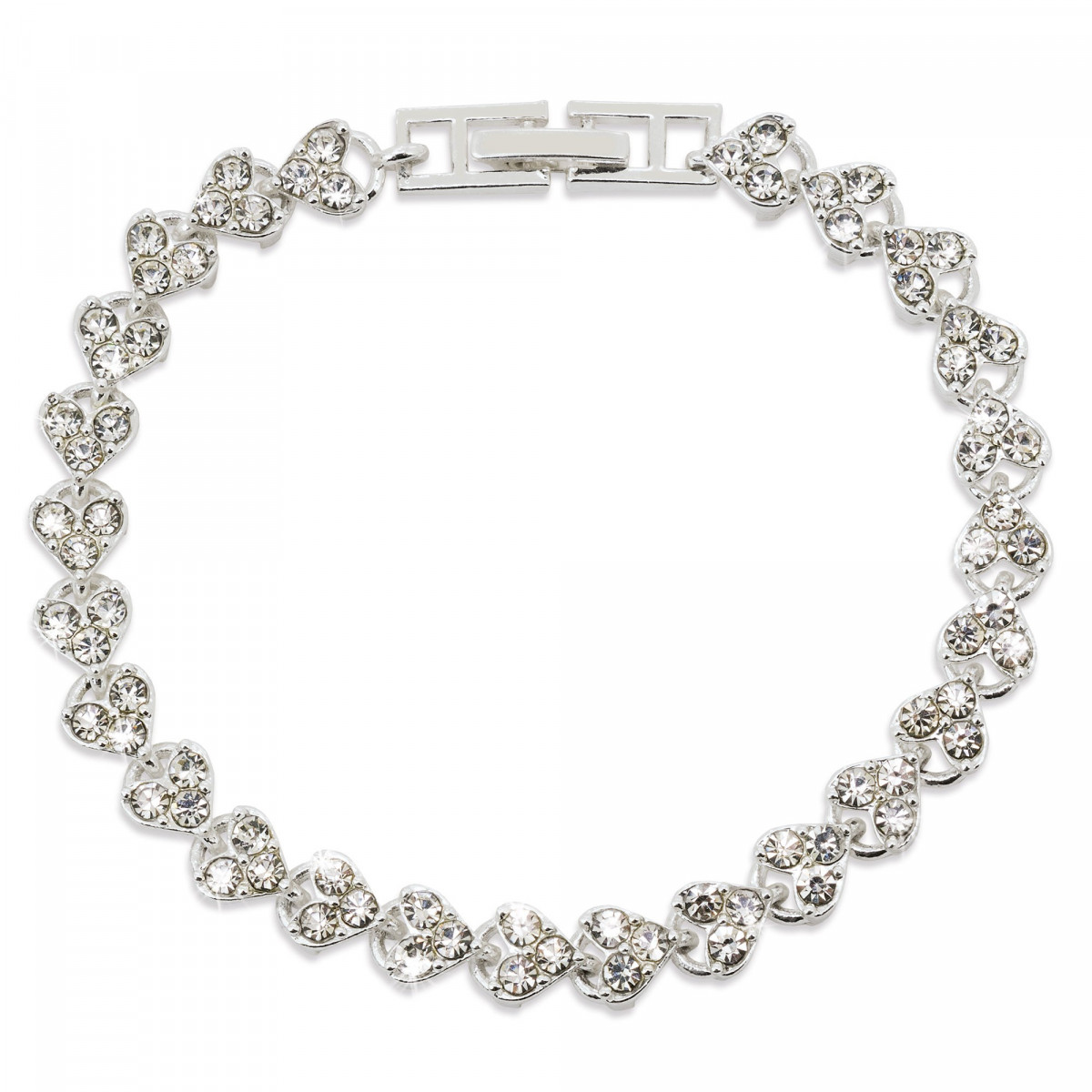 Pulseira de joias com cristais