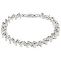 Pulseira de joias com cristais