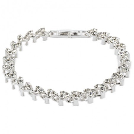 Pulseira de joias com cristais