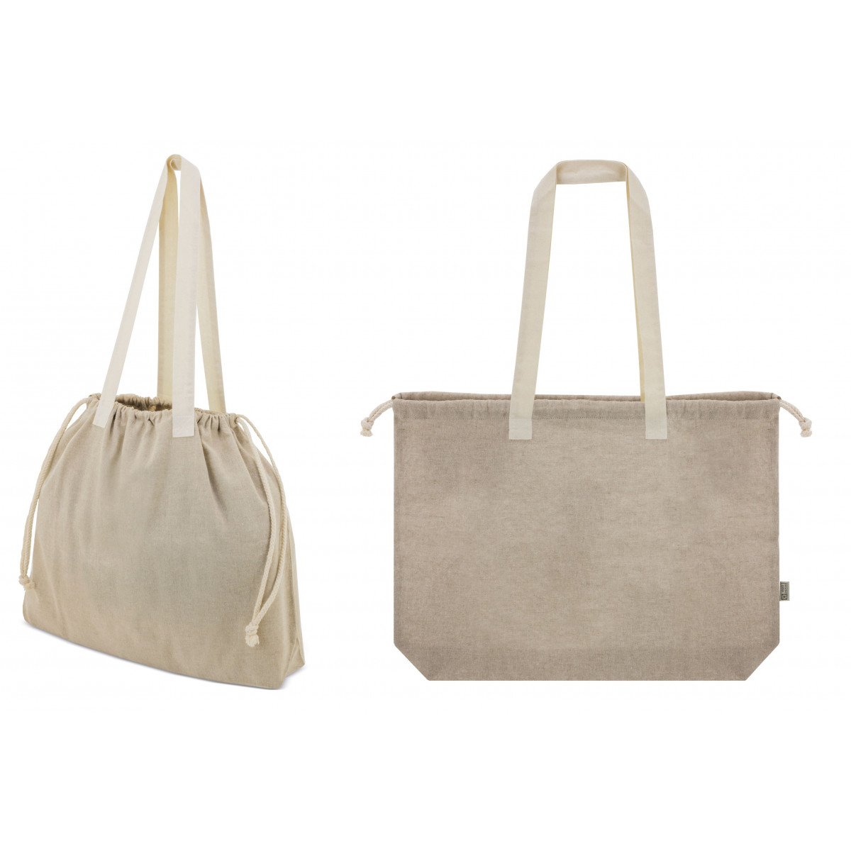 Bolsa de algodão reciclado