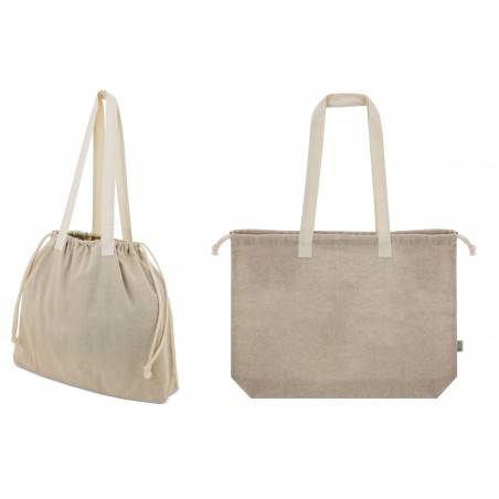 Bolsa de algodão reciclado