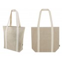 Bolsa com alças de algodão reciclado