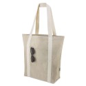 Bolsa com alças de algodão reciclado