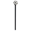 Lápis de madeira com borracha design futebol