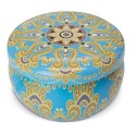 Conjunto de 12 velas aromáticas com tampa