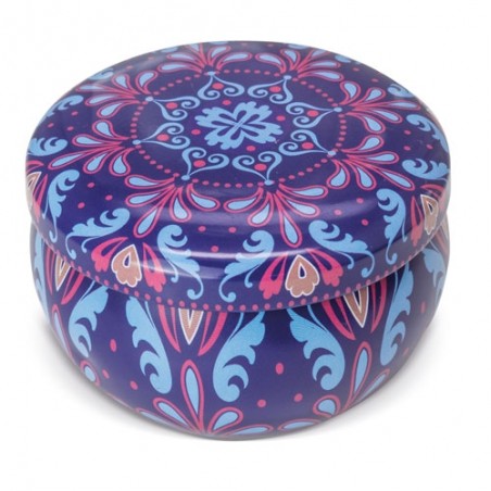 Conjunto de 12 velas aromáticas com tampa