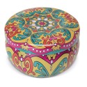 Conjunto de 12 velas aromáticas com tampa