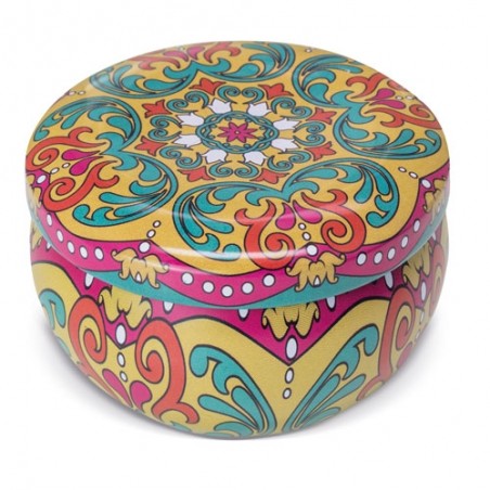 Conjunto de 12 velas aromáticas com tampa