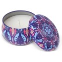 Conjunto de 12 velas aromáticas com tampa