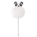 Caneta com pompom elegante em forma de urso panda