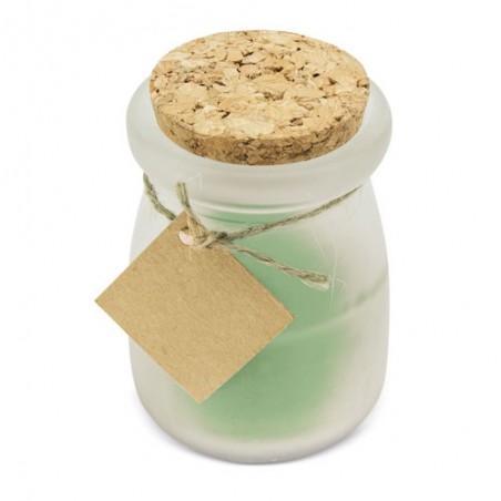 Vela perfumada com cheiro ecológico
