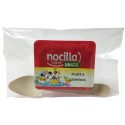 Nutella com colher personalizada e adesivo de aniversário apresentado em saquinho transparente
