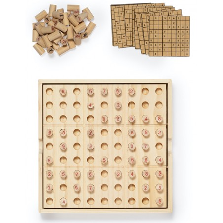 Sudoku clássico de madeira