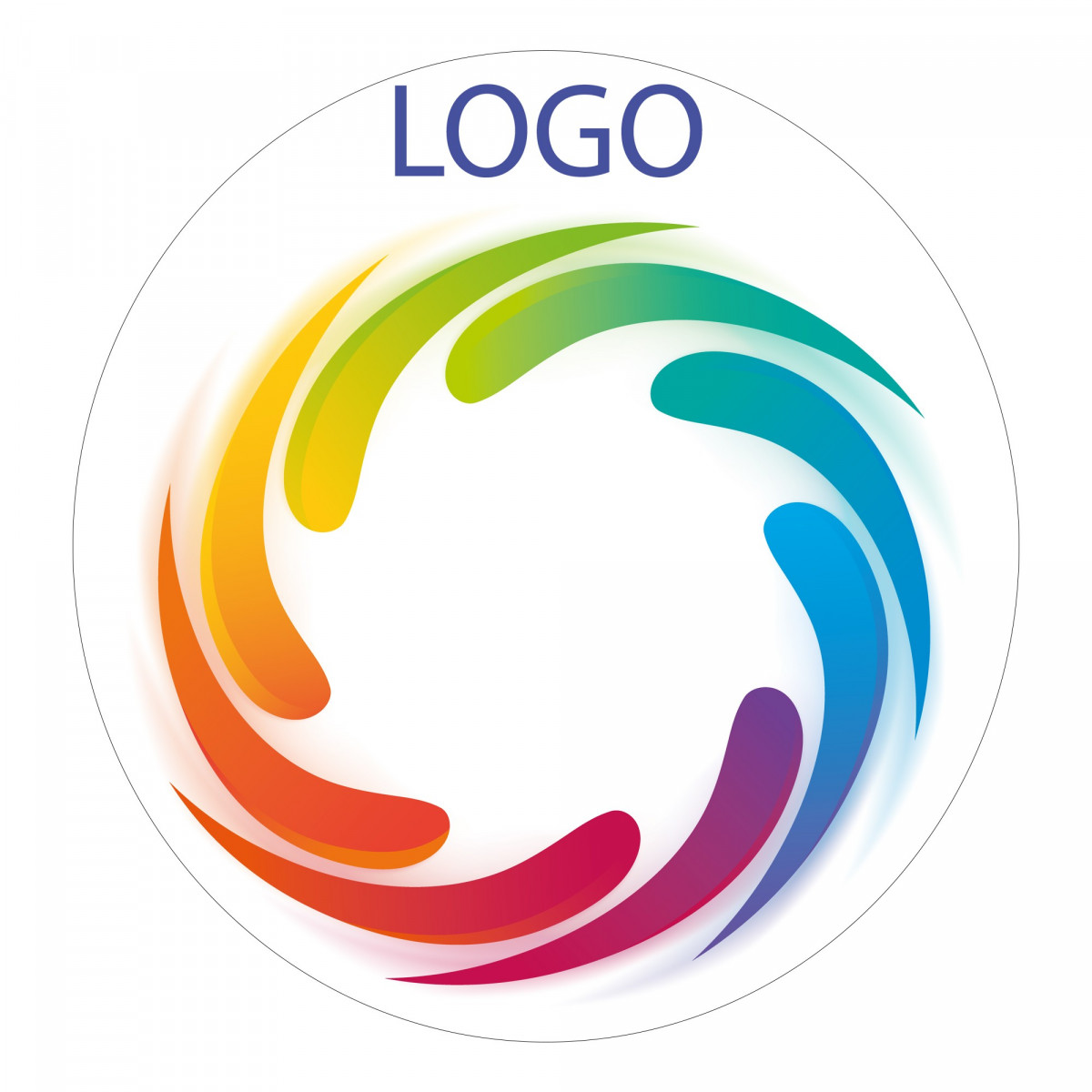 Adesivos para logotipos de empresas