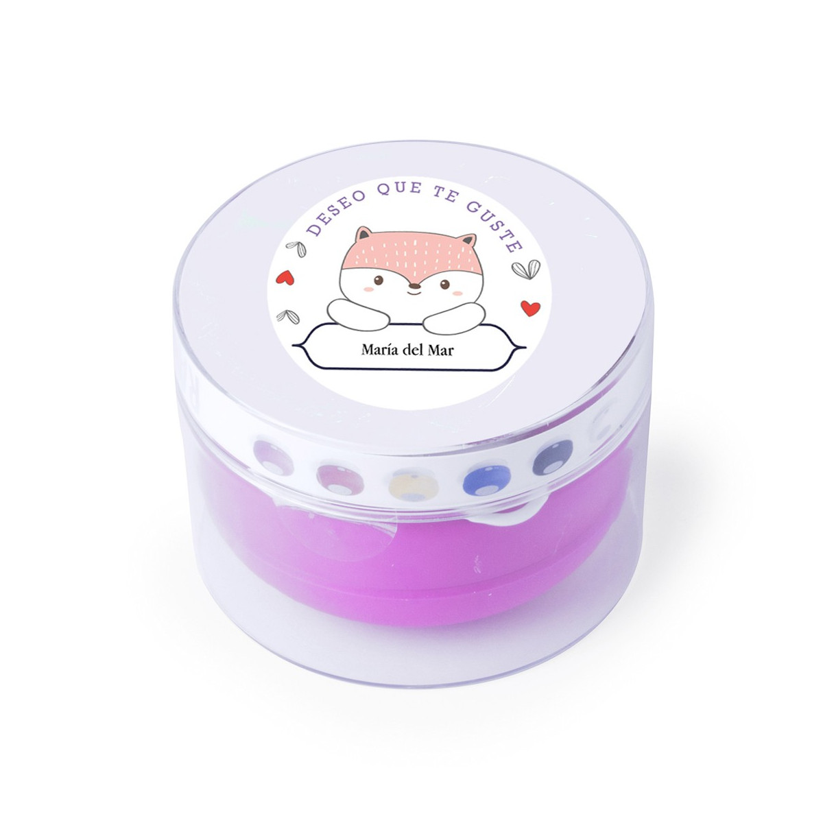Caixa de som bluetooth submersível personalizada com nome do convidado