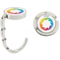 Cabide de bolsa personalizado com logotipo ou foto colorida
