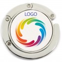 Cabide de bolsa personalizado com logotipo ou foto colorida