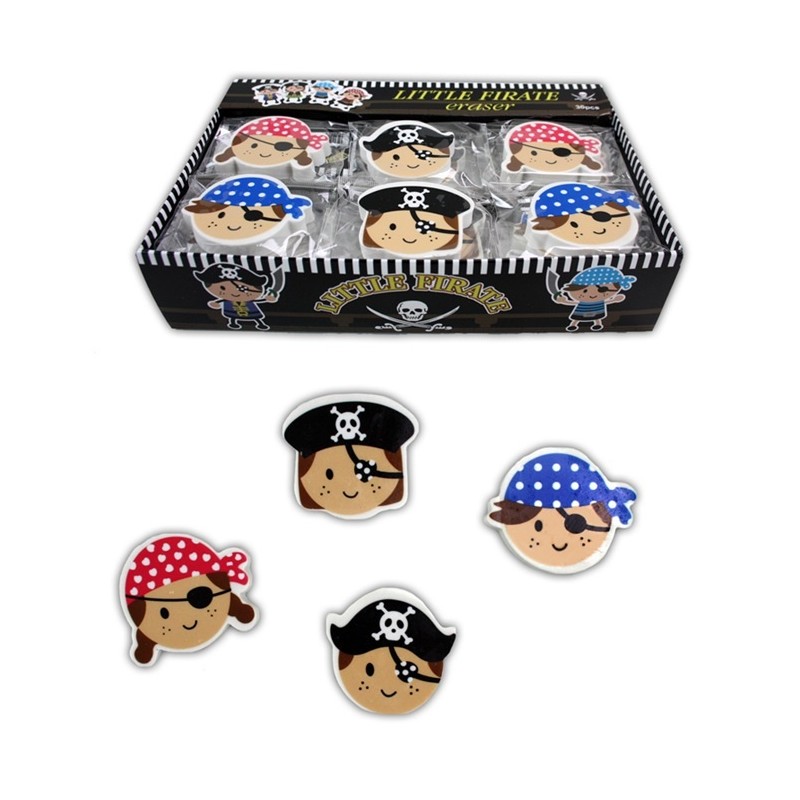 Borrador com forma de pirata